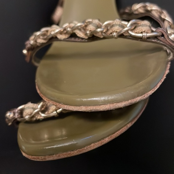 Gucci Chain Strap Sandals 6.5 - Picture 6 of 7